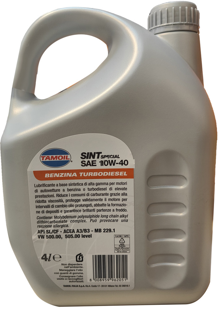 Olio Lubrificante Per Auto 10w40 4l City Start Tamoil - Foto 2