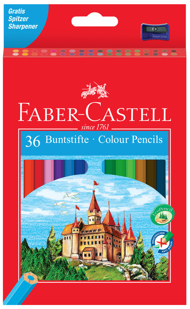 36 Matite Colorate Eco Il Castello