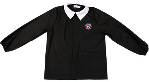 Casacca Scuola Bambino 9 Anni Nero Ricamo Calcio - Foto 1