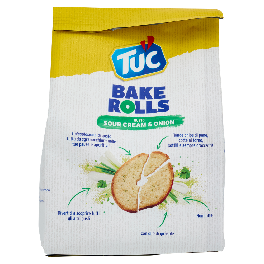 Bake Rolls Sour Cream & Onions Tuc - Foto 3