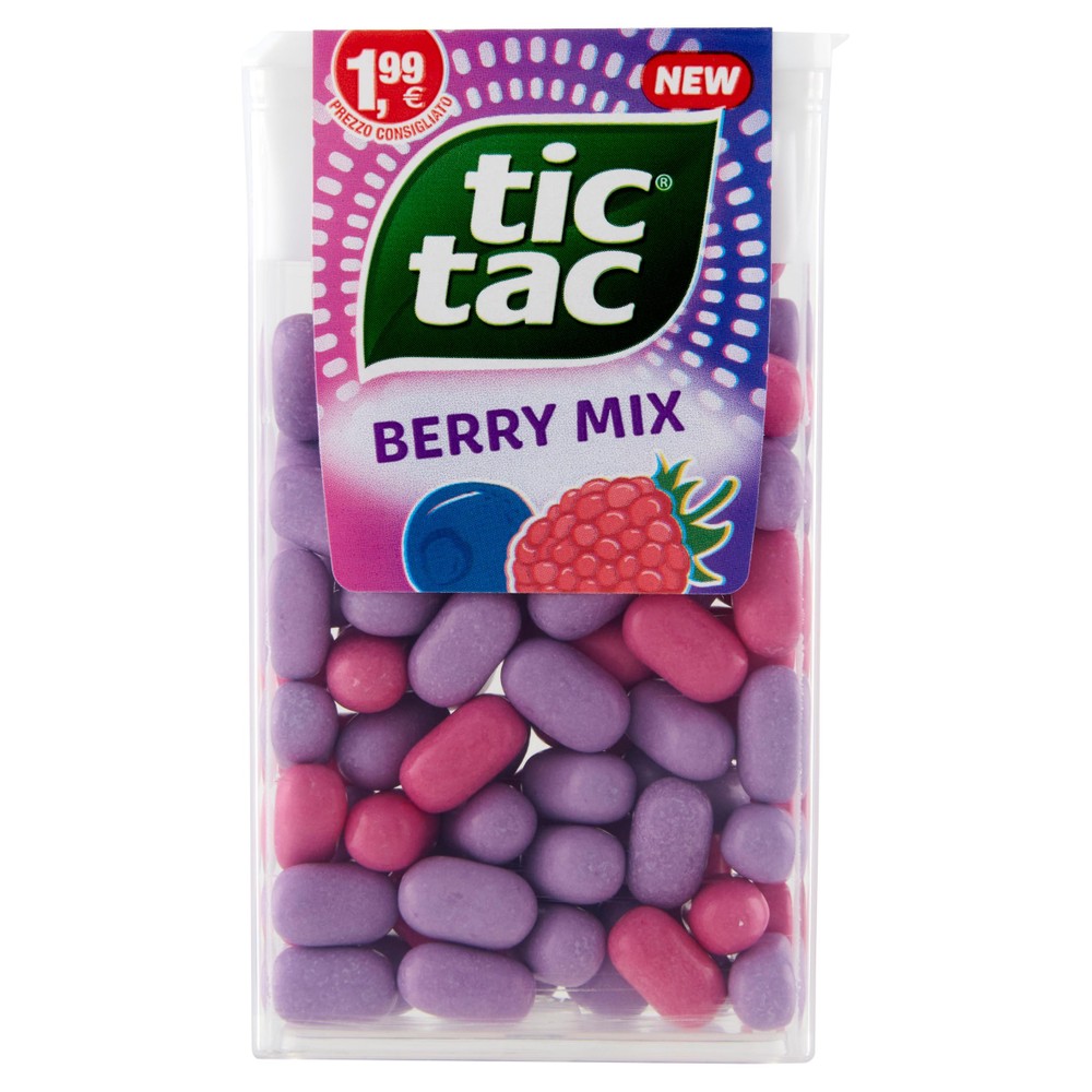 Caramelle Berry Mix Gusti Lampone E Mirtillo Tic Tac - Foto 1