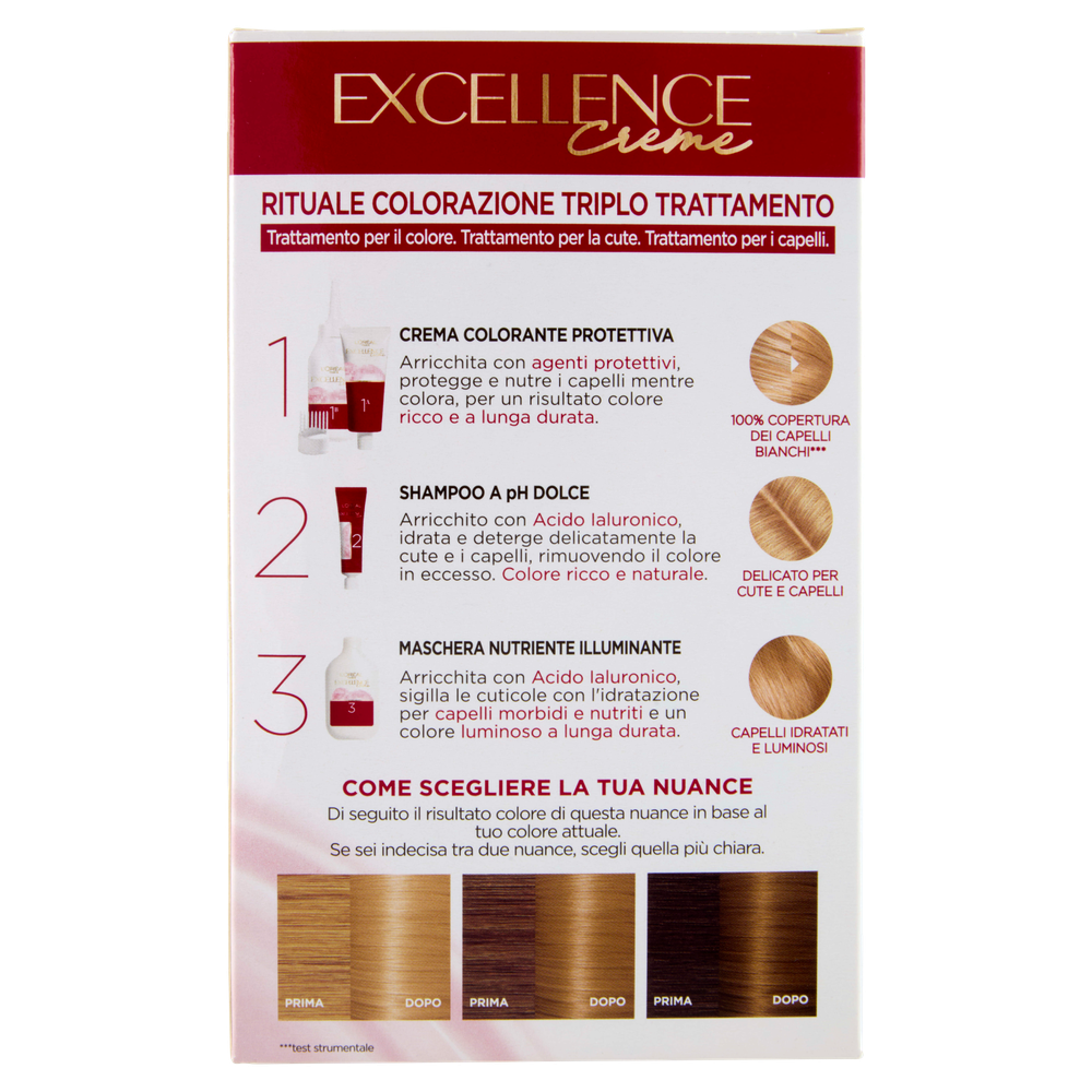 Colorazione Capelli N.8 Biondo Chiaro Excellence - Foto 3