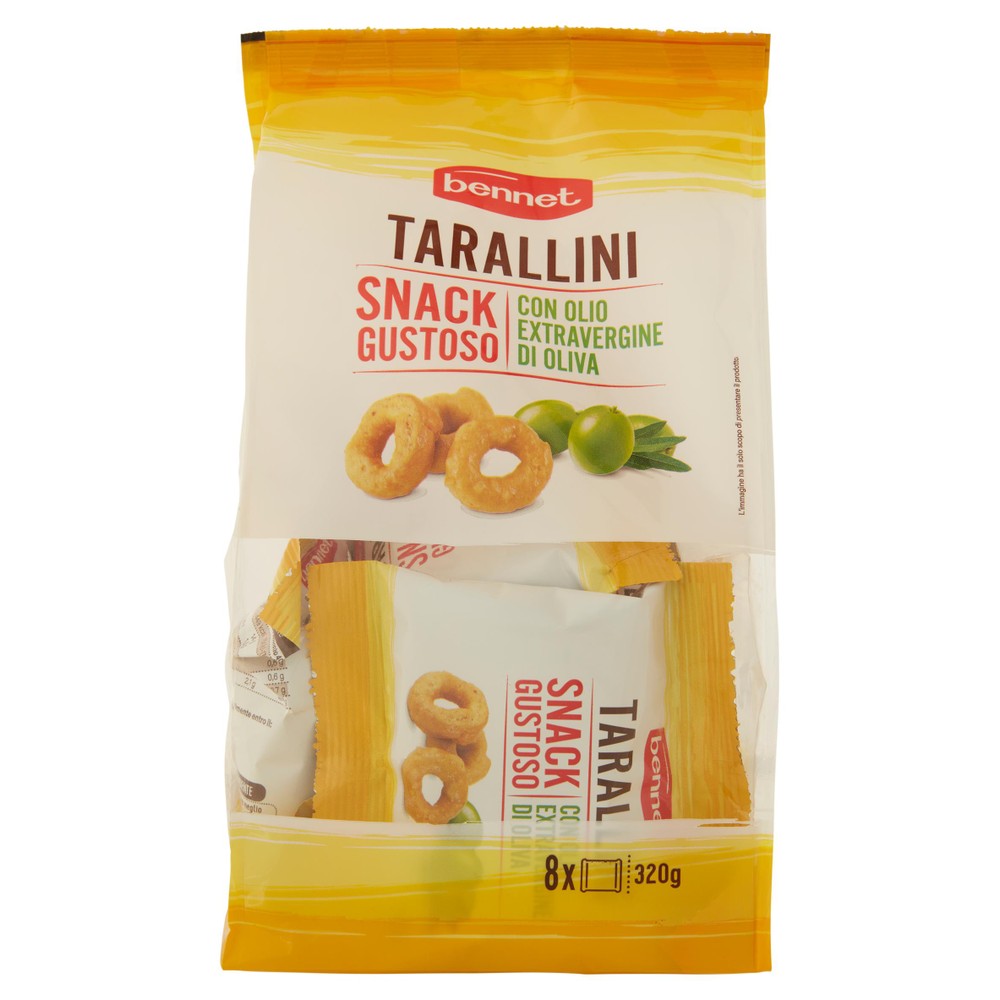 Tarallini All'olio Extravergine Bennet - Foto 1