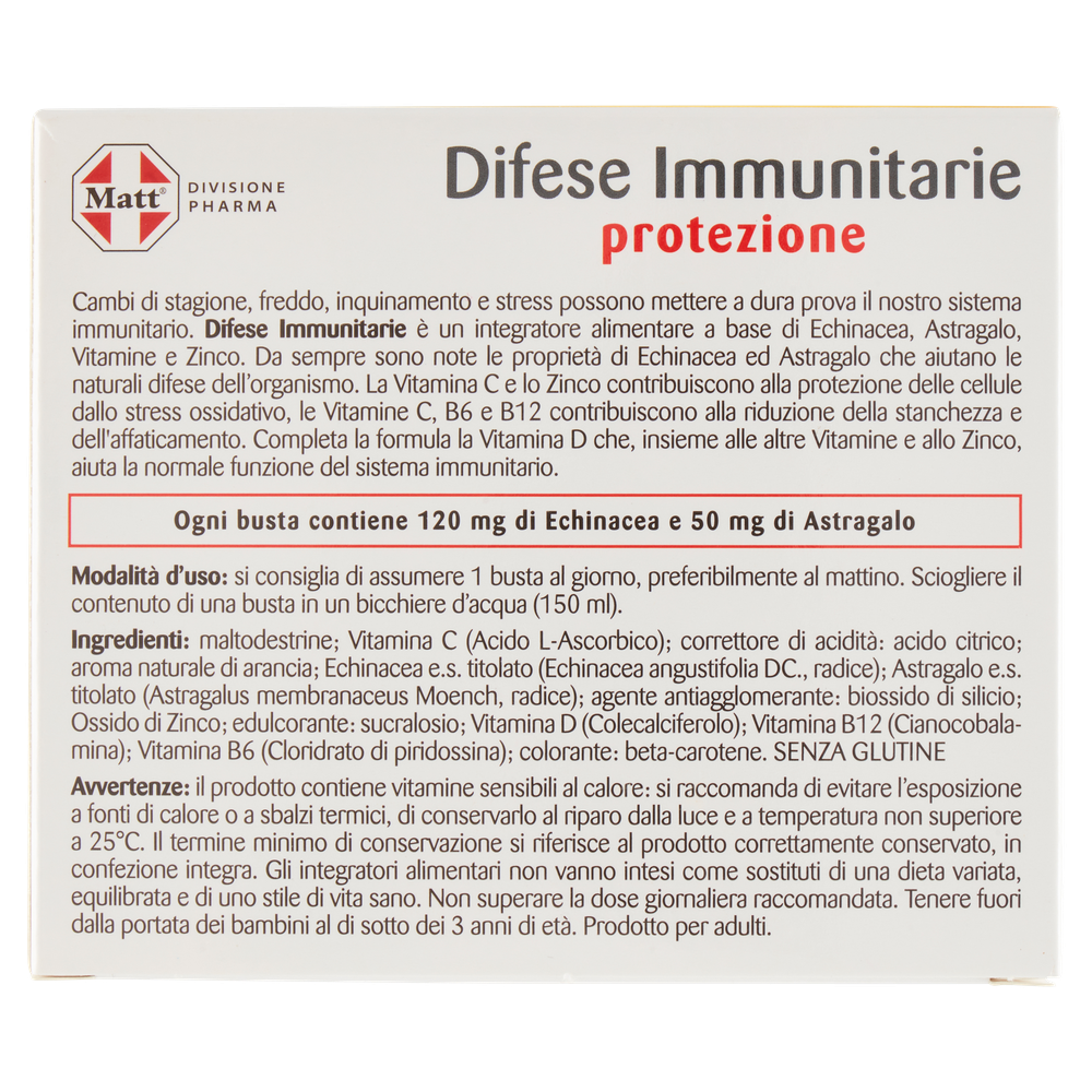 Difese Immunitarie Matt 14 Bustine - Foto 3