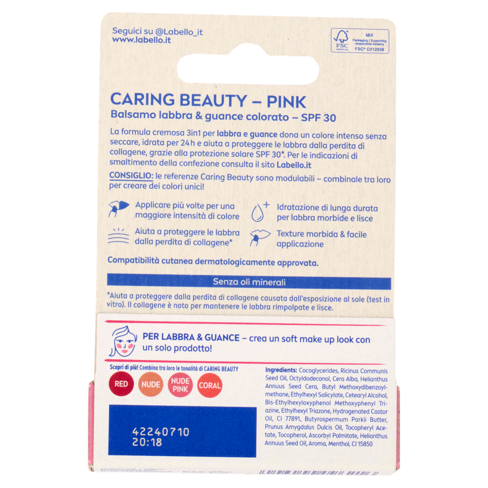 Labello Caring Beauty Pink - Foto 3