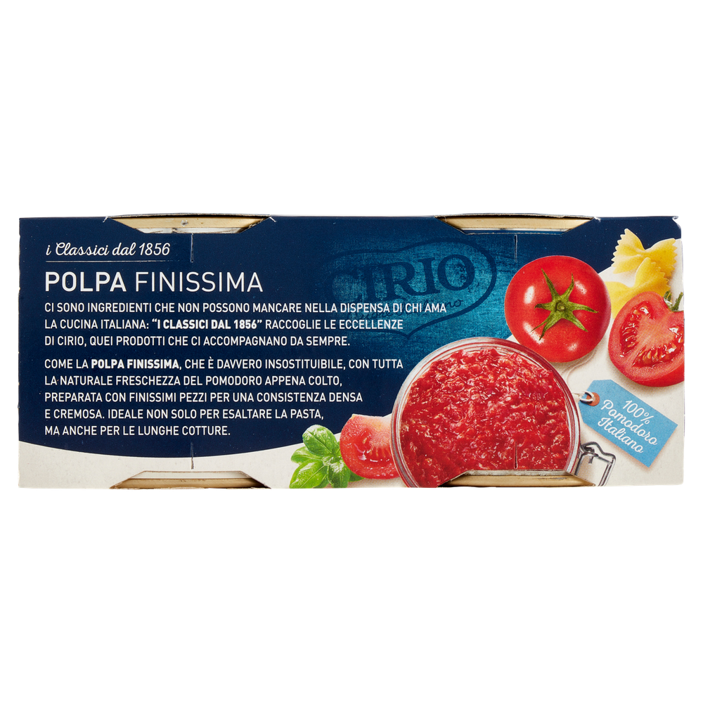 Polpa Di Pomodoro La Finissima Cirio 2 A Gr.210