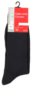 Calze Corte Uomo 42/44 Blu Costina 1:1 Delinea