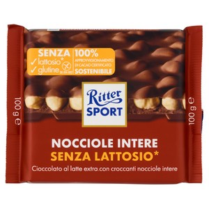 Tavoletta Cioccolato Al Latte E Nocciole Senza Lattosio Ritter Sport - Foto 1
