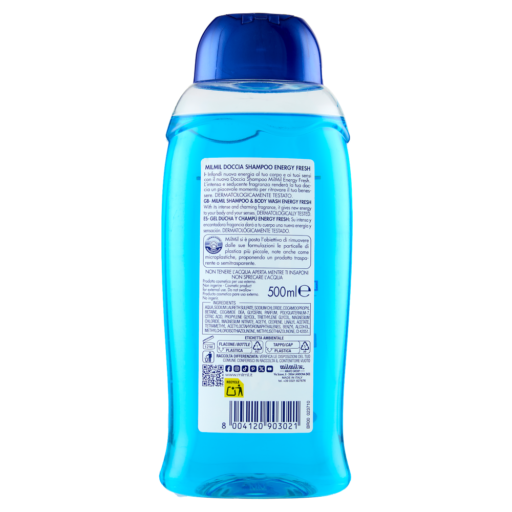 Doccia Shampoo Energy Fresh Mil Mil - Foto 3