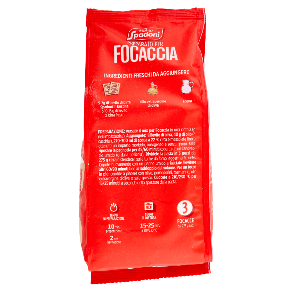 Preparato Per Focaccia Molino Spadoni - Foto 3