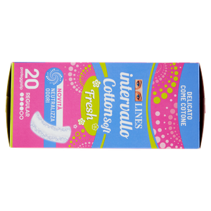Proteggislip Intervallo Cotton Soft Fresh Disteso Lines - Foto 3