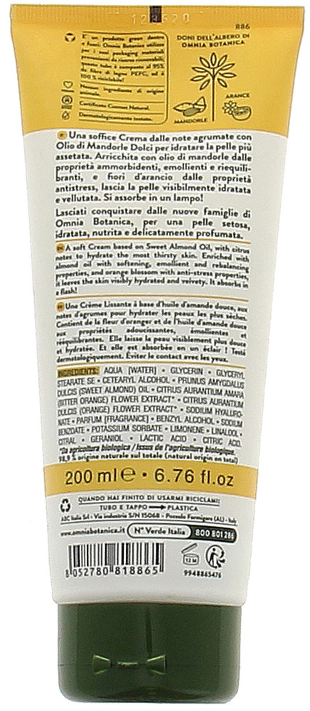 Crema Corpo Vellutante Mandorla Omnia - Foto 2