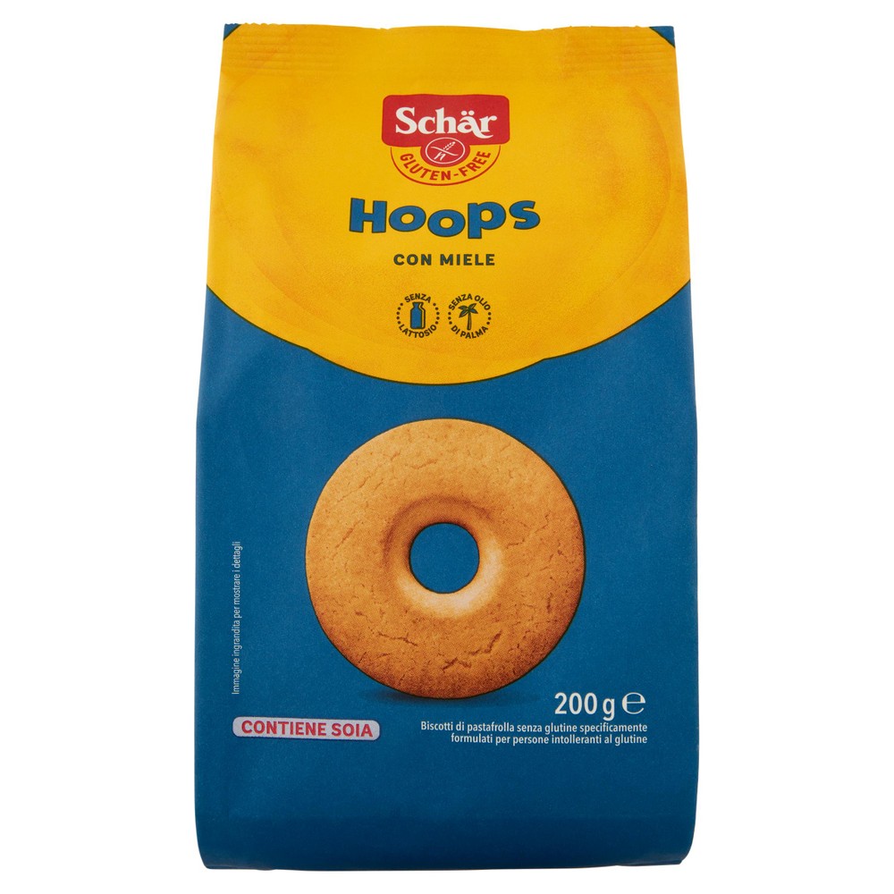 Schar Biscotti Hoops Con Miele 200 G - Foto 1