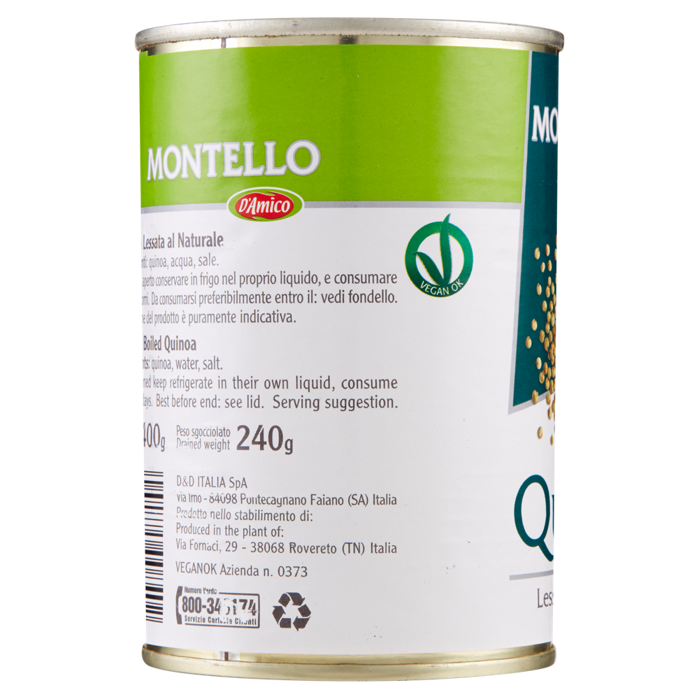 Quinoa Bianca Bio Lessata Al Naturale Montello - Foto 2
