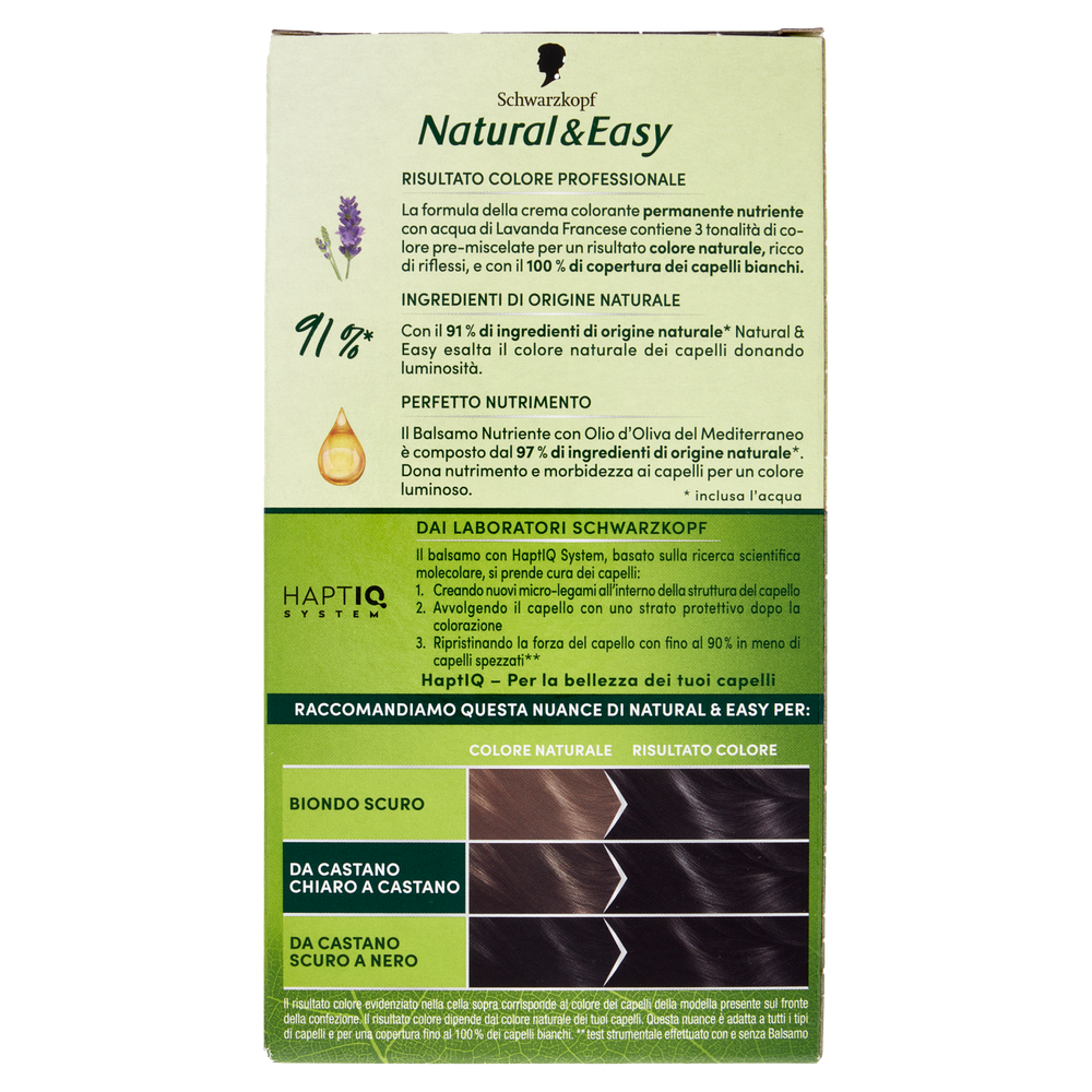 Colorazione Capelli 590 Nero Naturale Natural & Easy - Foto 3