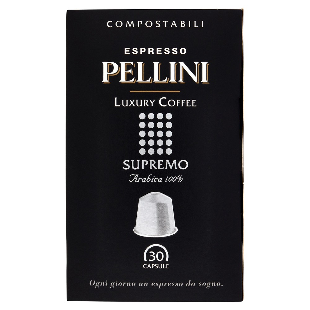 Caps Supremo Pellini Compatibili Sistema Nespresso