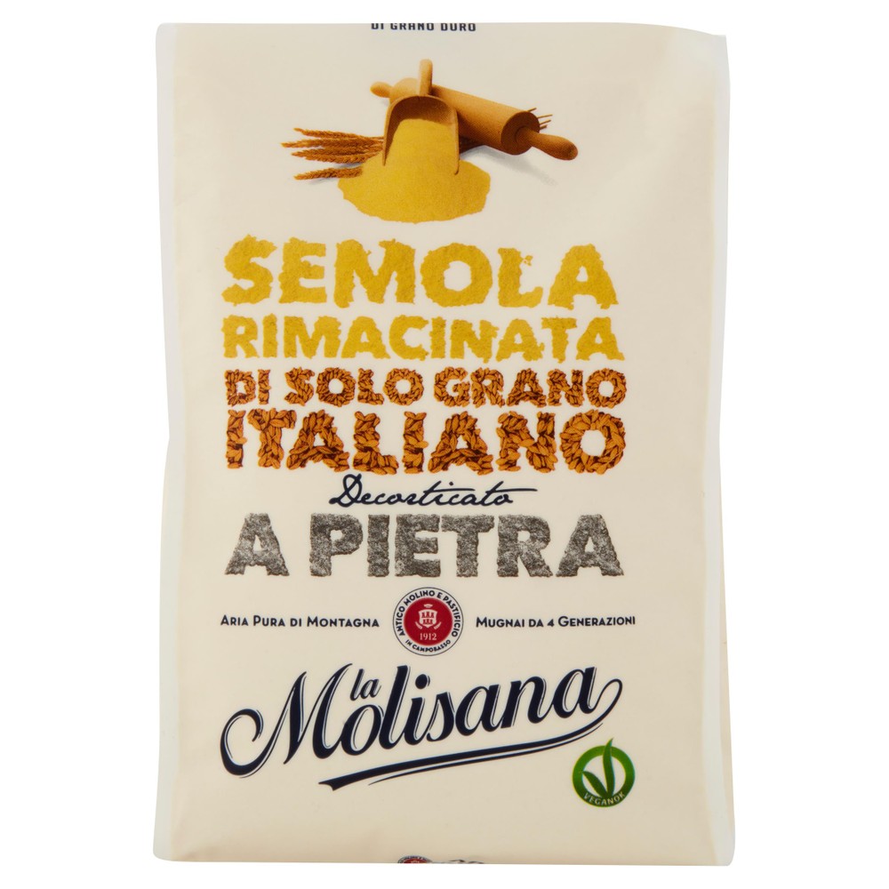 Semola Rimacinata Di Grano Decorticato A Pietra La Molisana - Foto 1