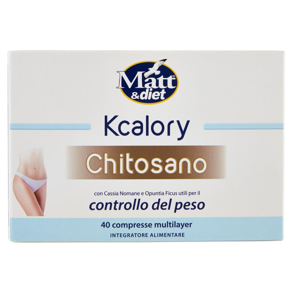 Chitosano Cromo Lipo-Activ Matt&Diet 40 Compresse - Foto 1