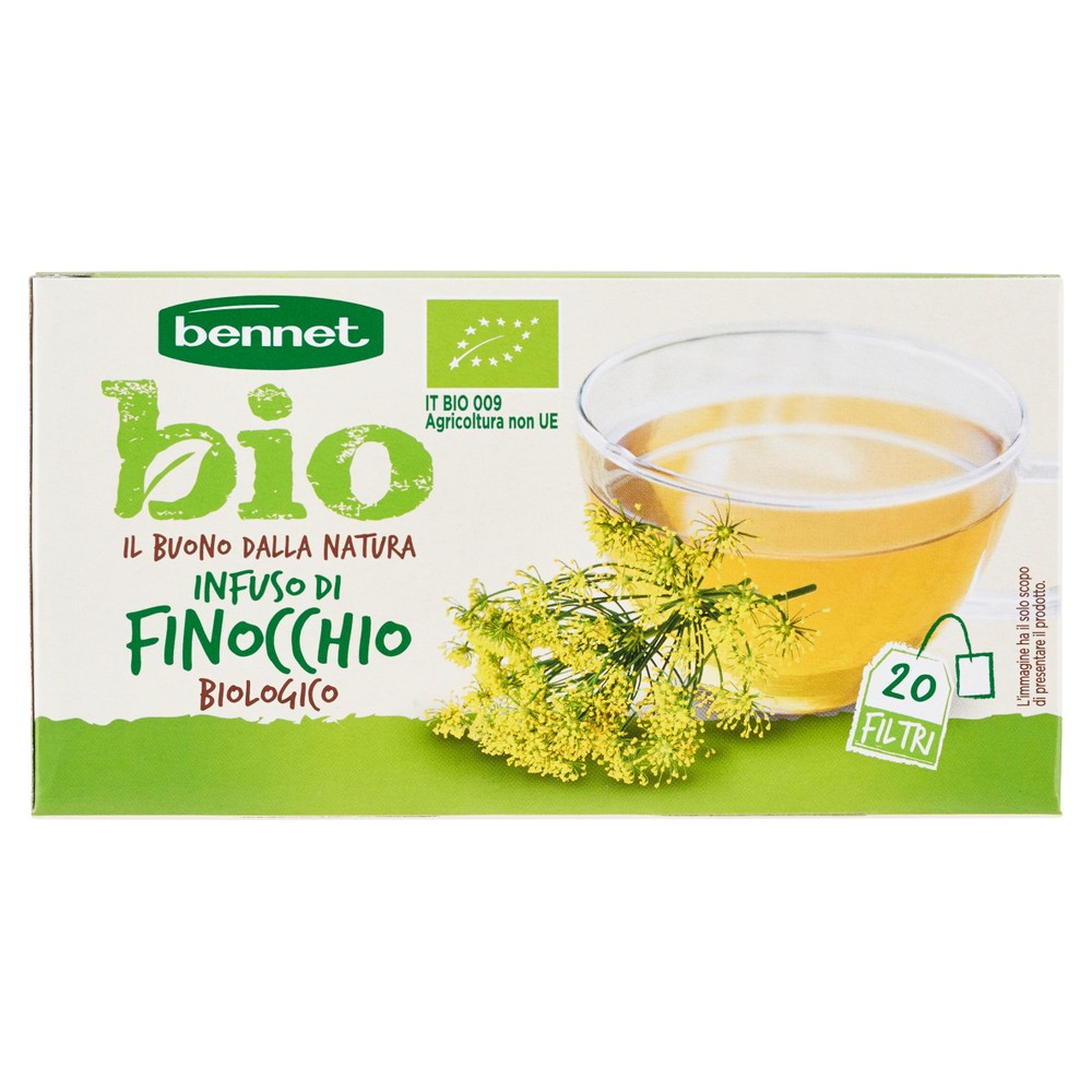 Infuso Al Finocchio Biologico 20x2g Filtri Bennet Bio - Foto 1