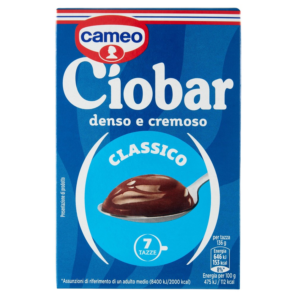 Preparato Ciobar Per Cioccolata In Tazza Classico 7x25g Cameo - Foto 1