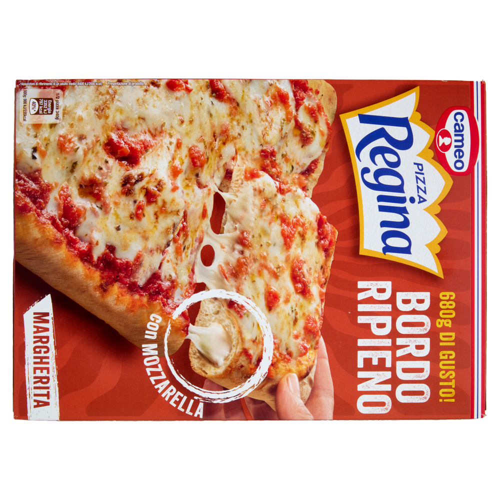 Pizza Regina Bordo Ripieno Margherita 680g Cameo - Foto 3