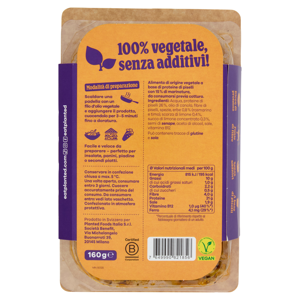 Bocconcini Alla Mediterranea Planted - Foto 3