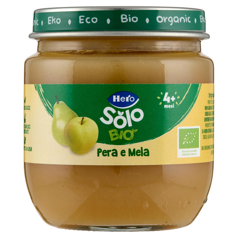 Omogeneizzato Pera E Mela Bio Hero Solo - Foto 1