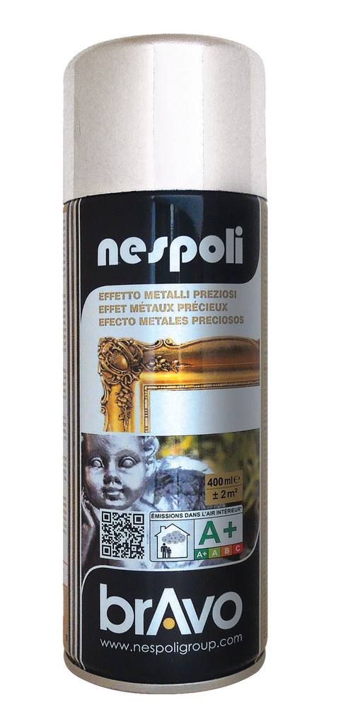 Spray Acrilico Brillante Oro Nespoli Ml.400