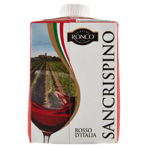 Vino Rosso San Crispino In Brik