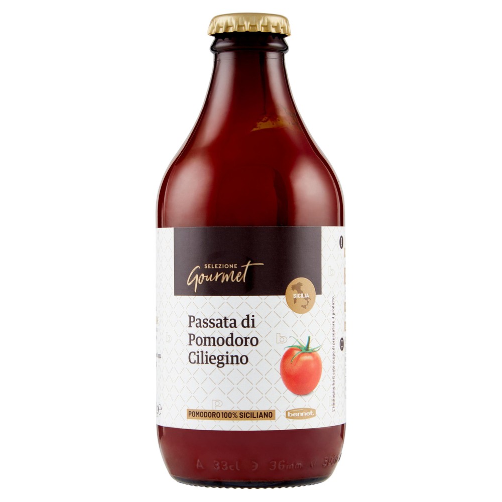 Passata Di Pomodoro Ciliegino Selezione Gourmet Bennet - Foto 1