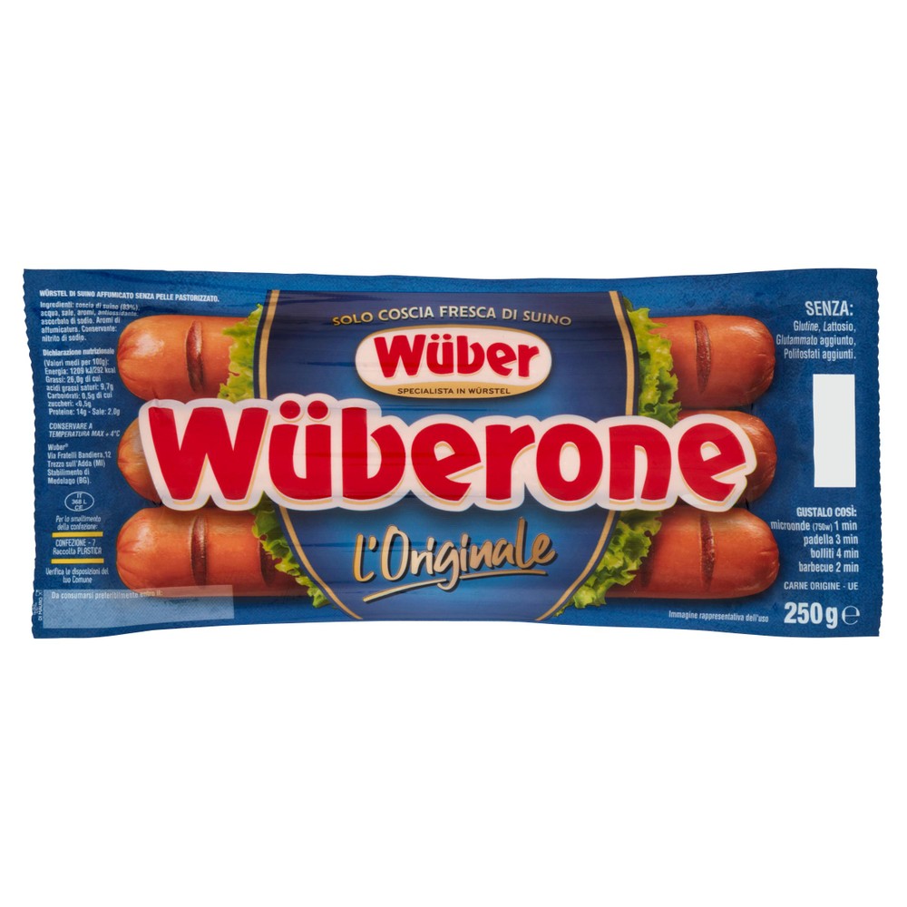 3 Wurstel Wuberone Wuber - Foto 1