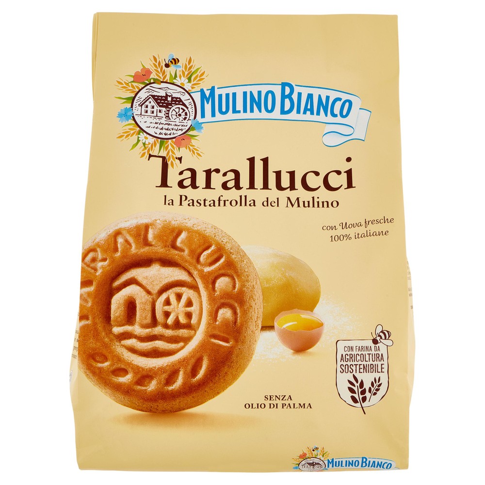 Biscotti Tarallucci Con Uova Fresche 100% Italiane Mulino Bianco - Foto 1