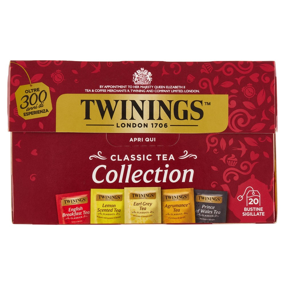 Collezione Di Tè Neri Assortiti Classic Tea Collection 20x2g Twinings - Foto 1