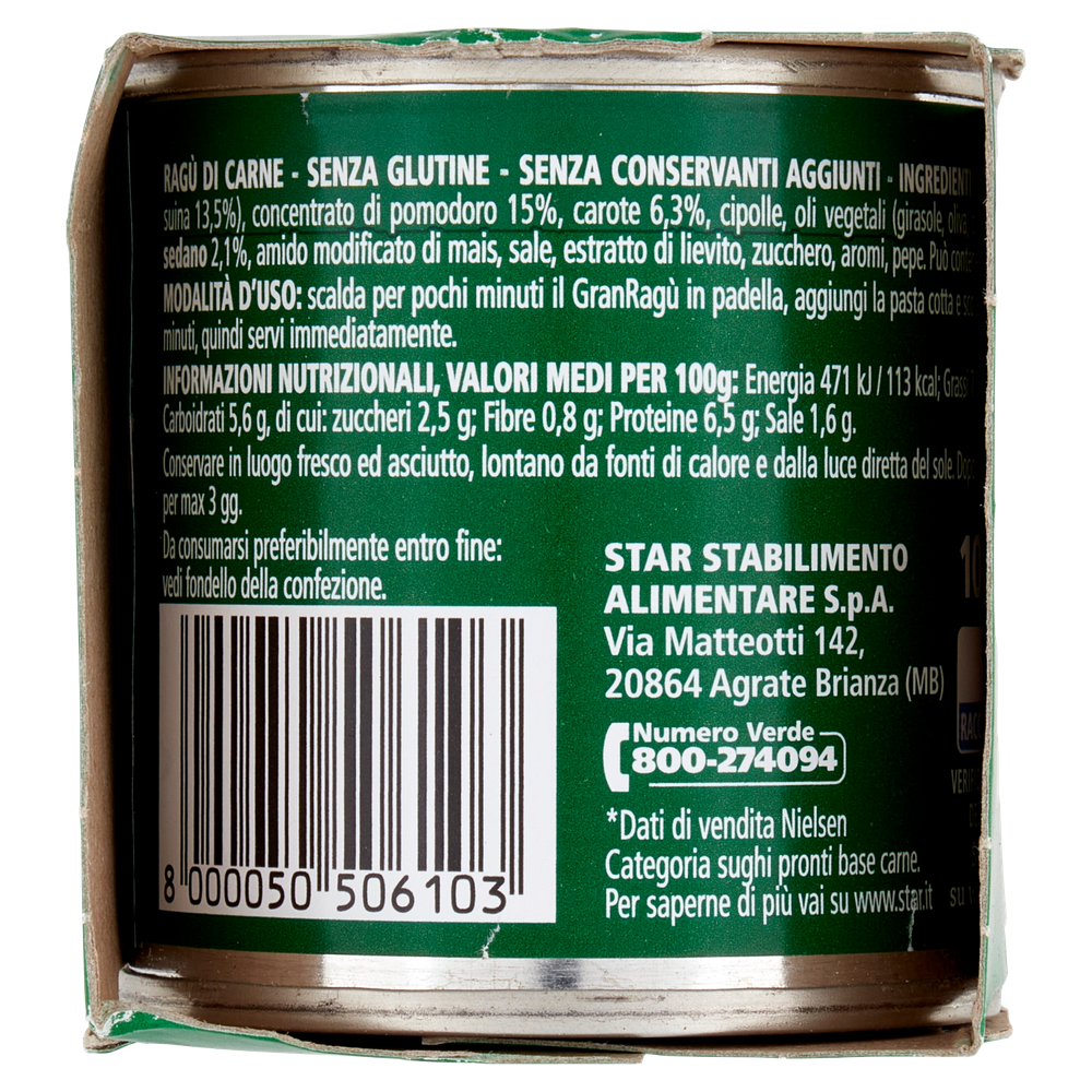 Il Mio Gran Ragu' Classico 100% Carne Italiana 3x100g Star - Foto 2