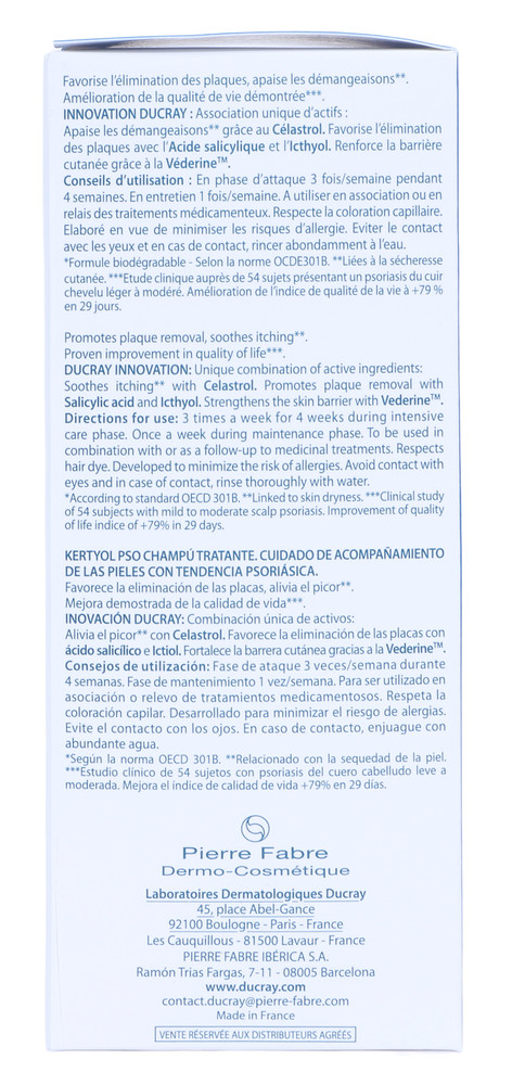 Ducray Kertyol Pso Shampoo - Foto 2