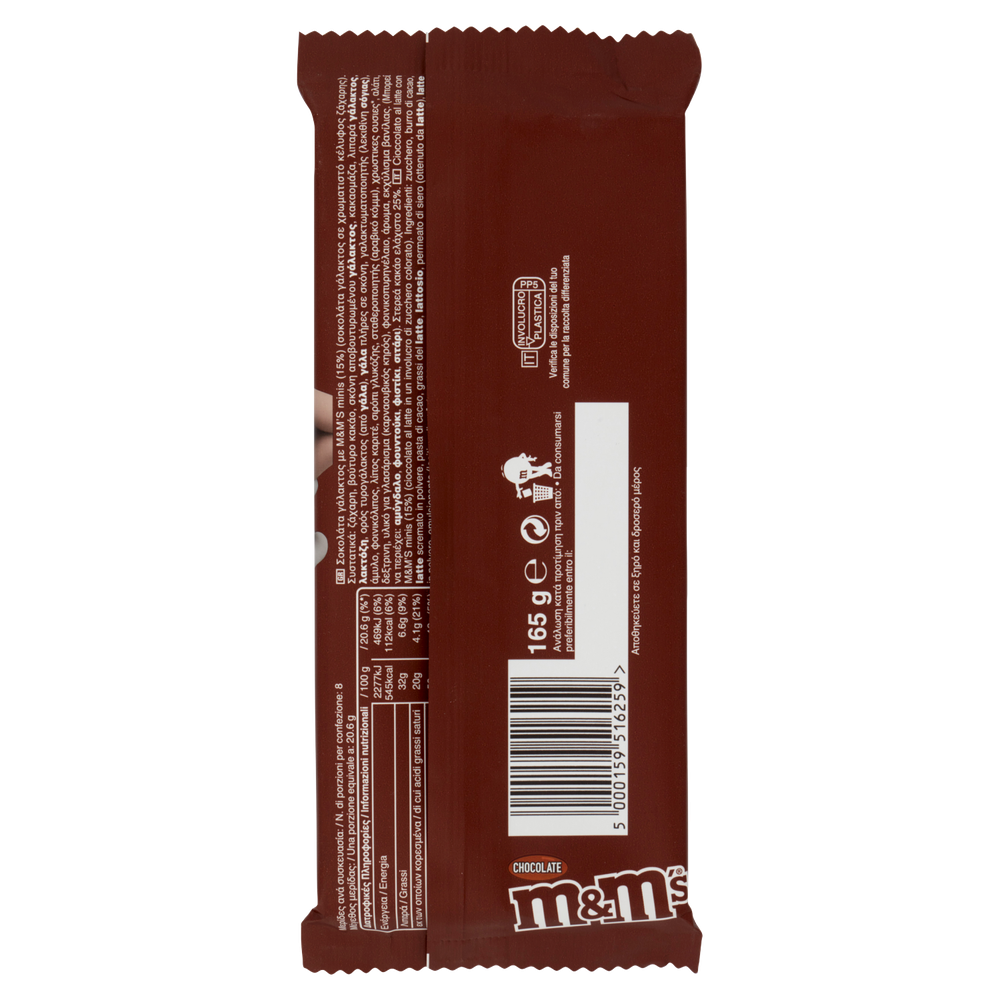 Tavoletta Cioccolato M&M's Choco