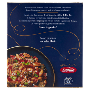 Gnocchetti Sardi Specialita' 100% Grano Italiano Barilla - Foto 3