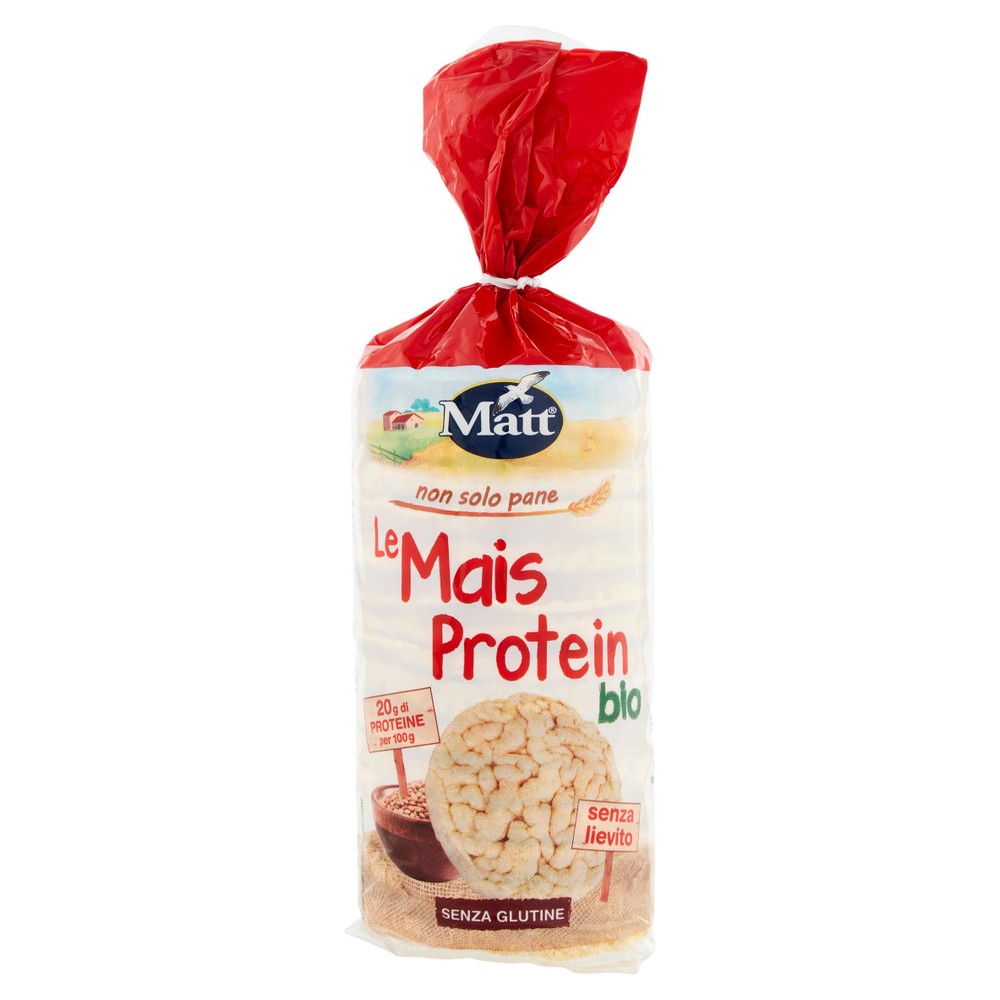 Gallette Lenticchie E Mais Protein Bio Matt