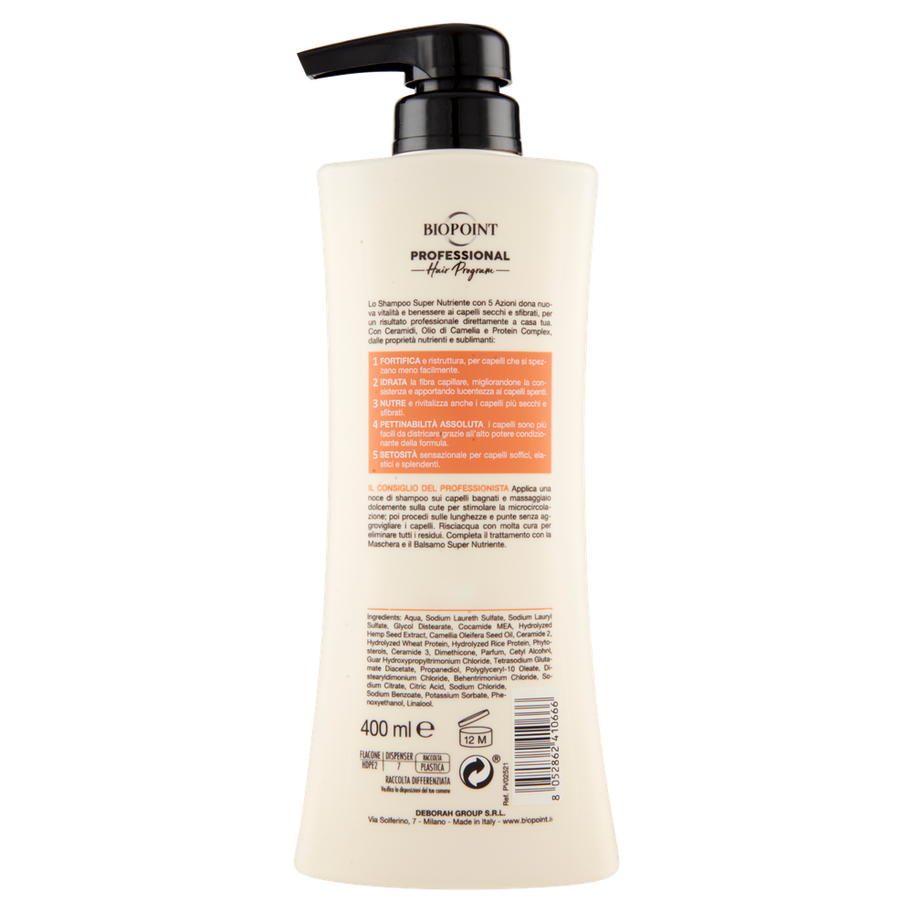 Shampoo Nutriente Biopoint