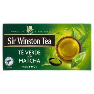 Tè Verde Con Matcha 20x1,75g Bustine Sir Winston Tea - Foto 1