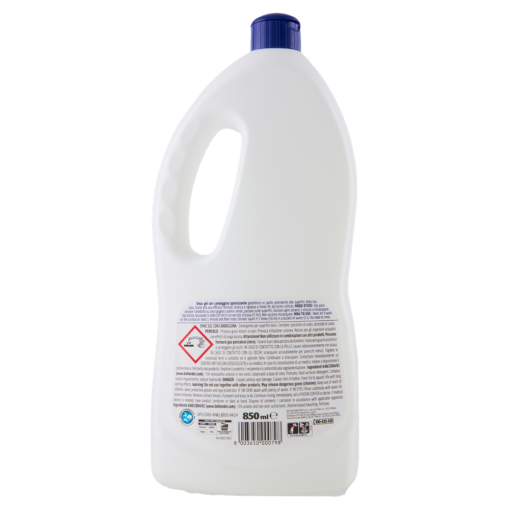 Detergente Gel Con Candeggina Smac - Foto 3