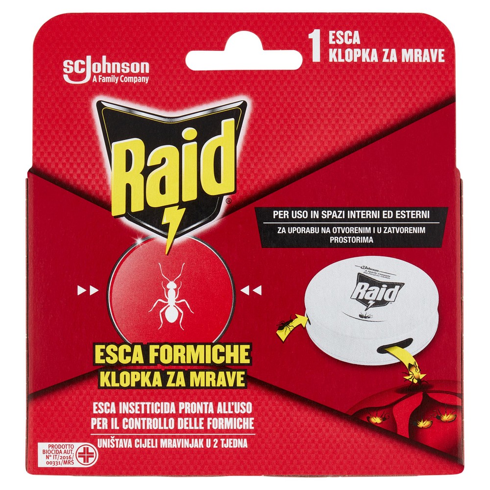 Esca Insetticida Formiche Raid - Foto 1