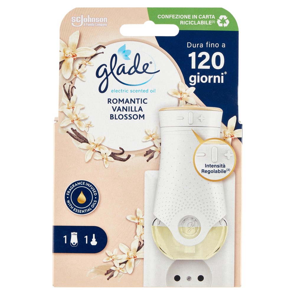 Deodorante Ambiente Elettrico Essential Oils Vaniglia Glade - Foto 1