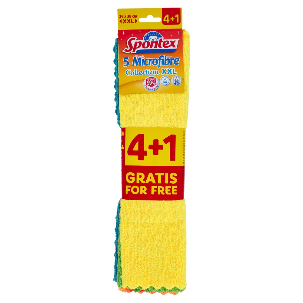 Panni In Microfibra XXL Spontex