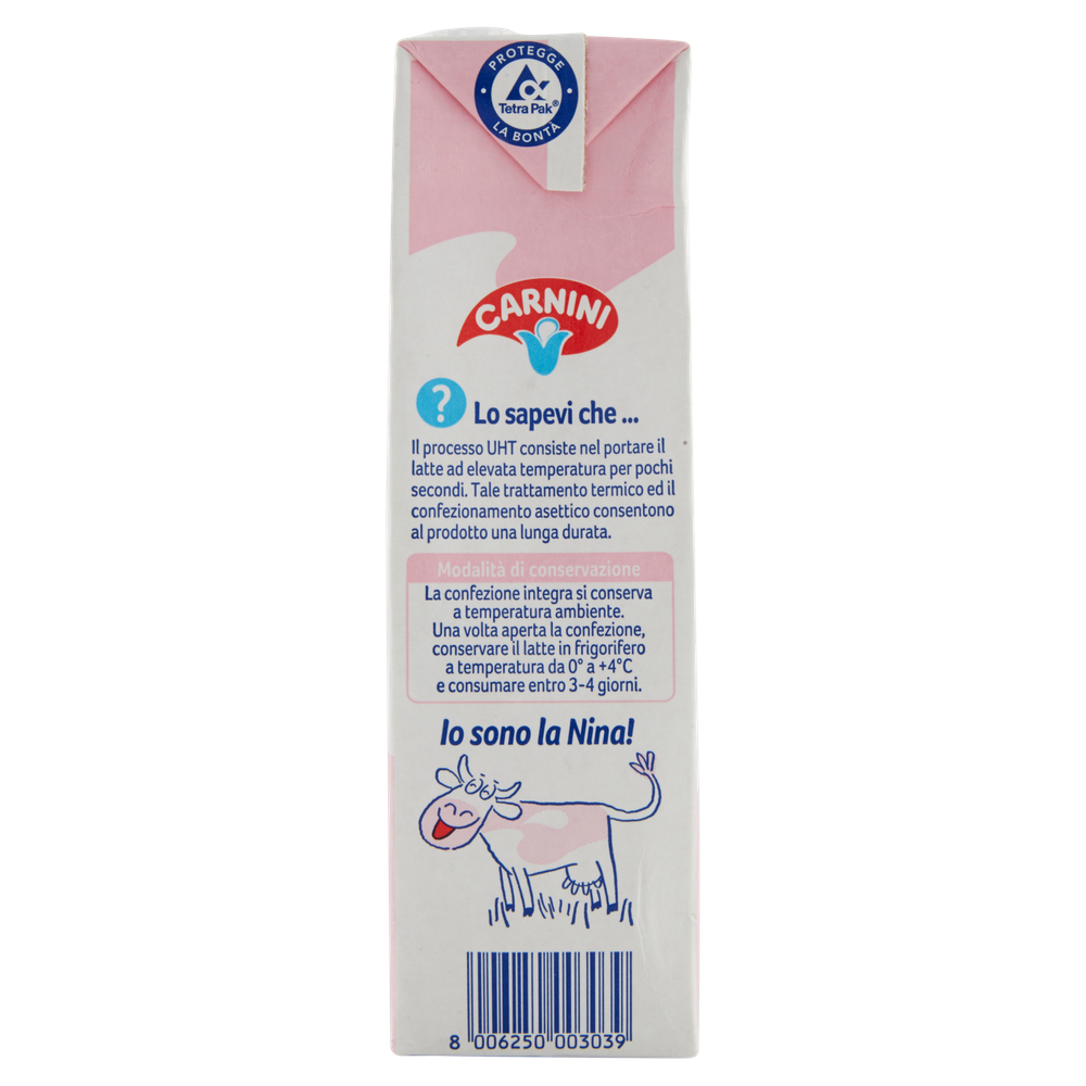 Latte Parzialmente Scremato Uht Carnini - Foto 2