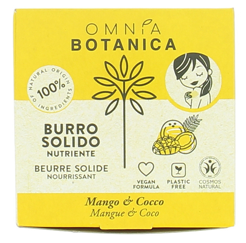 Burro Solido Mango E Cocco 45 Ml Omnia Botanica - Foto 1