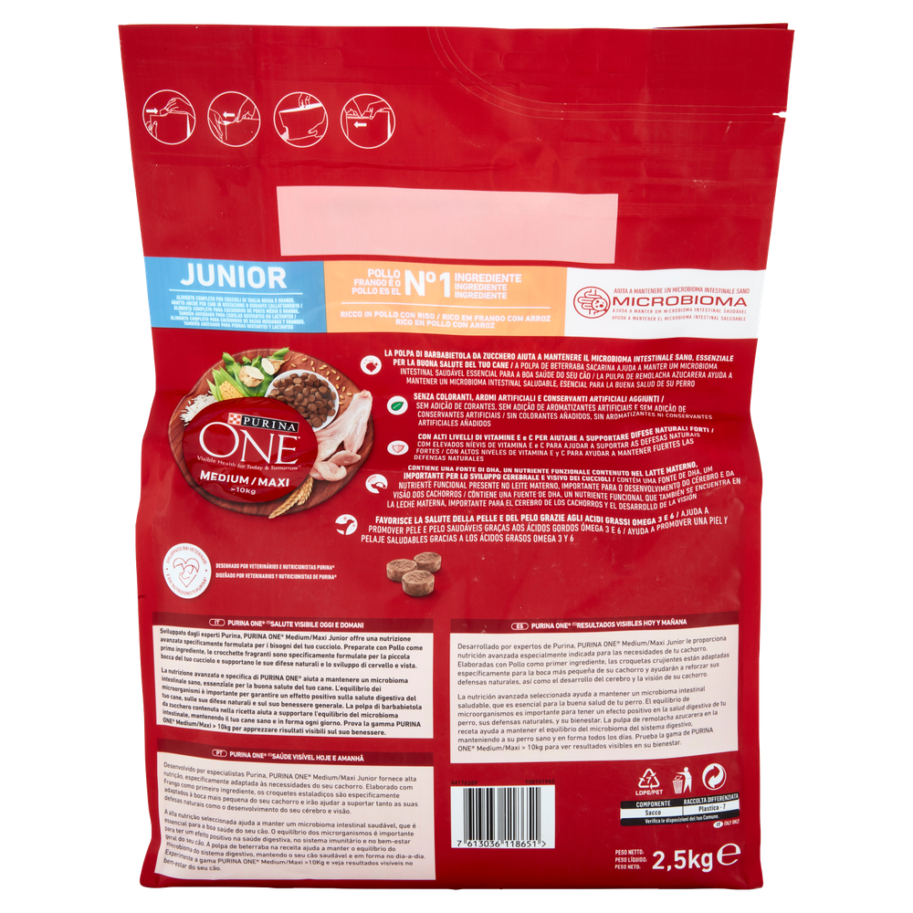 Alimento Secco Per Cani Junior Purina One - Foto 3