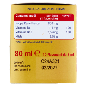 Matt Tonici Energetici Pappa Reale Fresca 800 Mg 10 X 8 Ml - Foto 2