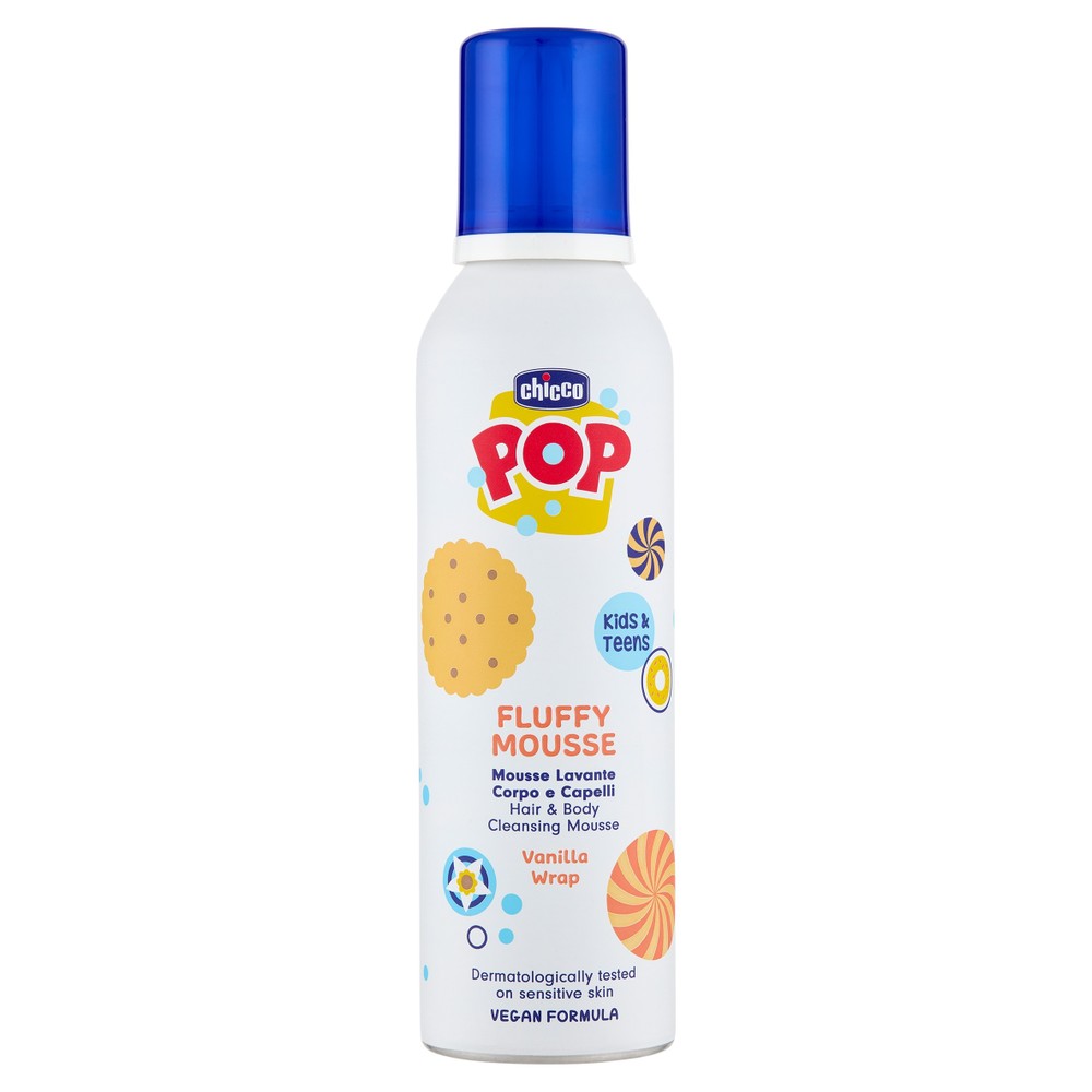 Schiuma Detergente Mousse Corpo Capelli Vaniglia Pop Chicco - Foto 1