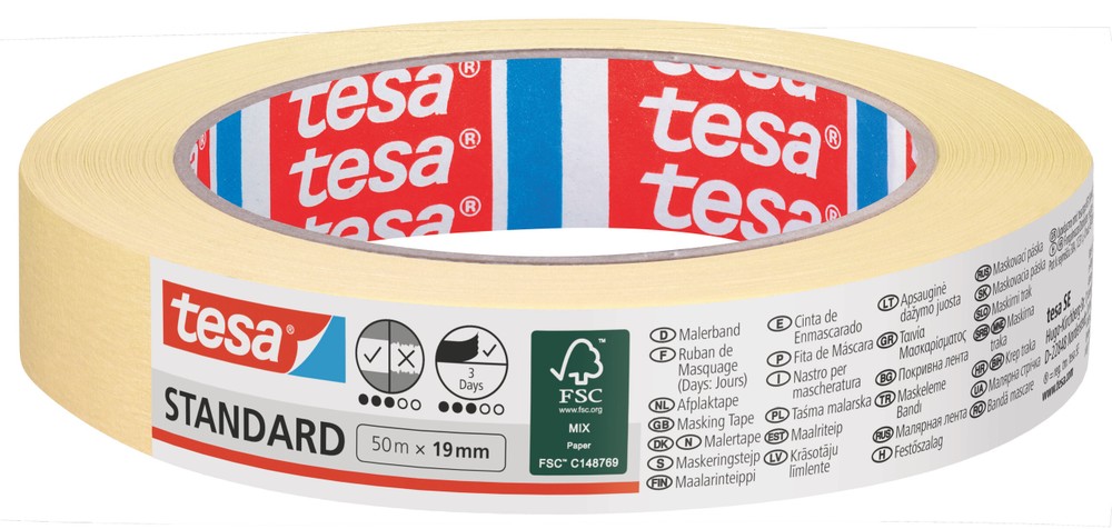Nastro Per Mascheratura 50m X 19mm Tesa - Foto 1